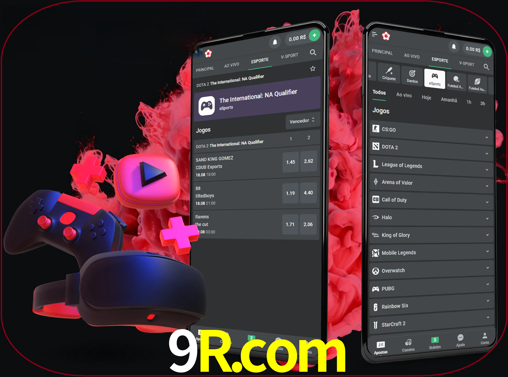 Para ter a aplicação móvel 9r no seu smartphone, basta descarregar o ficheiro apk e seguir as instruções.