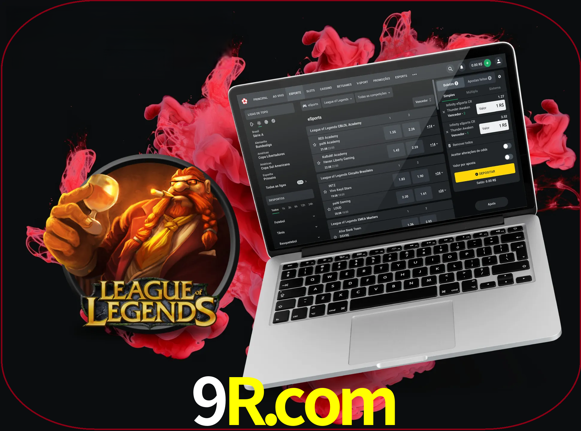 Se é um fã deste jogo, muitos torneios fantásticos que o vão surpreender estão disponíveis no 9r.